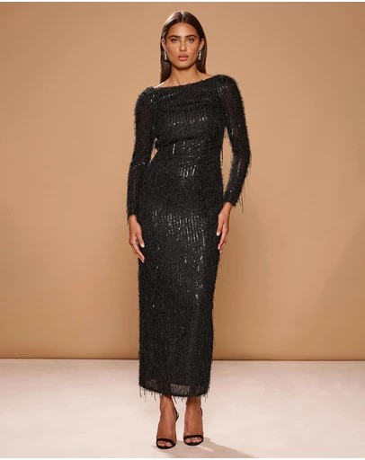 sonya moda black dress NOUR BLACK DRESS main image 0